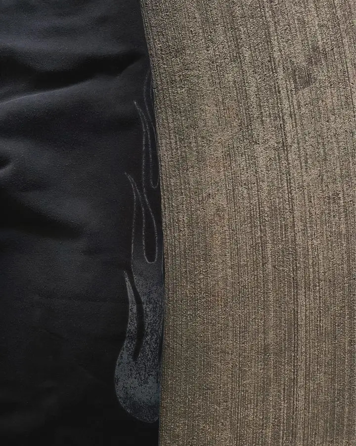 Streetwear Retro Double Layer Sweatpants Y2K Pants Men Women Gothic Hip Hop Letter Patch Baggy Elastic Waist Jogging Casual Pant 250106