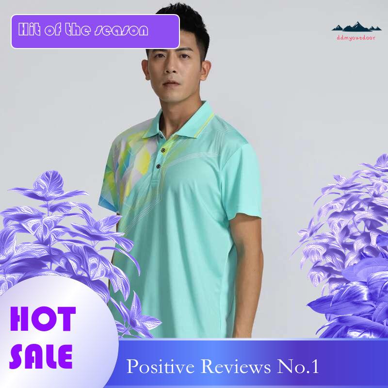 Ddmyoutdoor China Domestic Outdoor Fiess T Men Badminton D Print Brand Run Gym Training Shirts Table Tennis Jerseys Comfort Tshirts