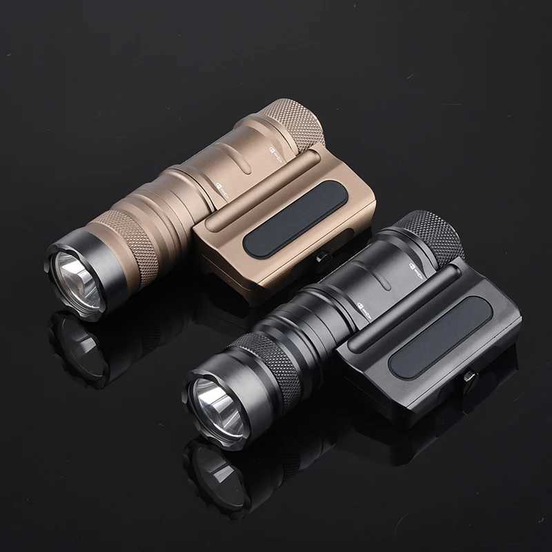 Tactic Flashlight 1500lumens Powerful Optimized Weapon Light Cloud OWL Tactical Flashlight for20mm Rail Hunting Gun Rifle XJ250905