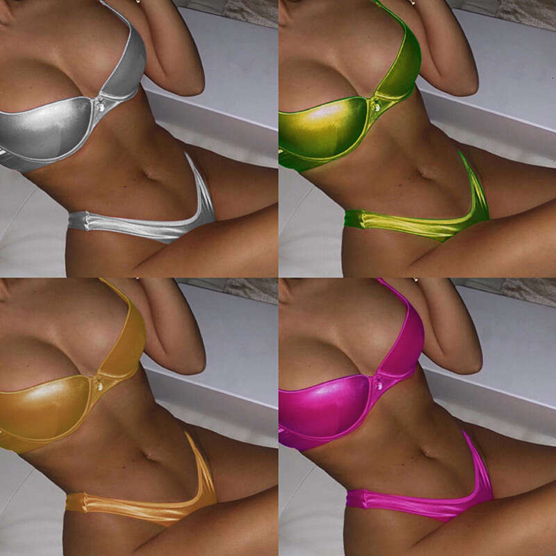 Luan Guo Liang Leather Hard Bag Bikini 2025 New Gathering Swimwear Swimsuit 76262 Swimsuits Designer Womens Gt Cut One Piece Swimsuit New Arrival New Arrival