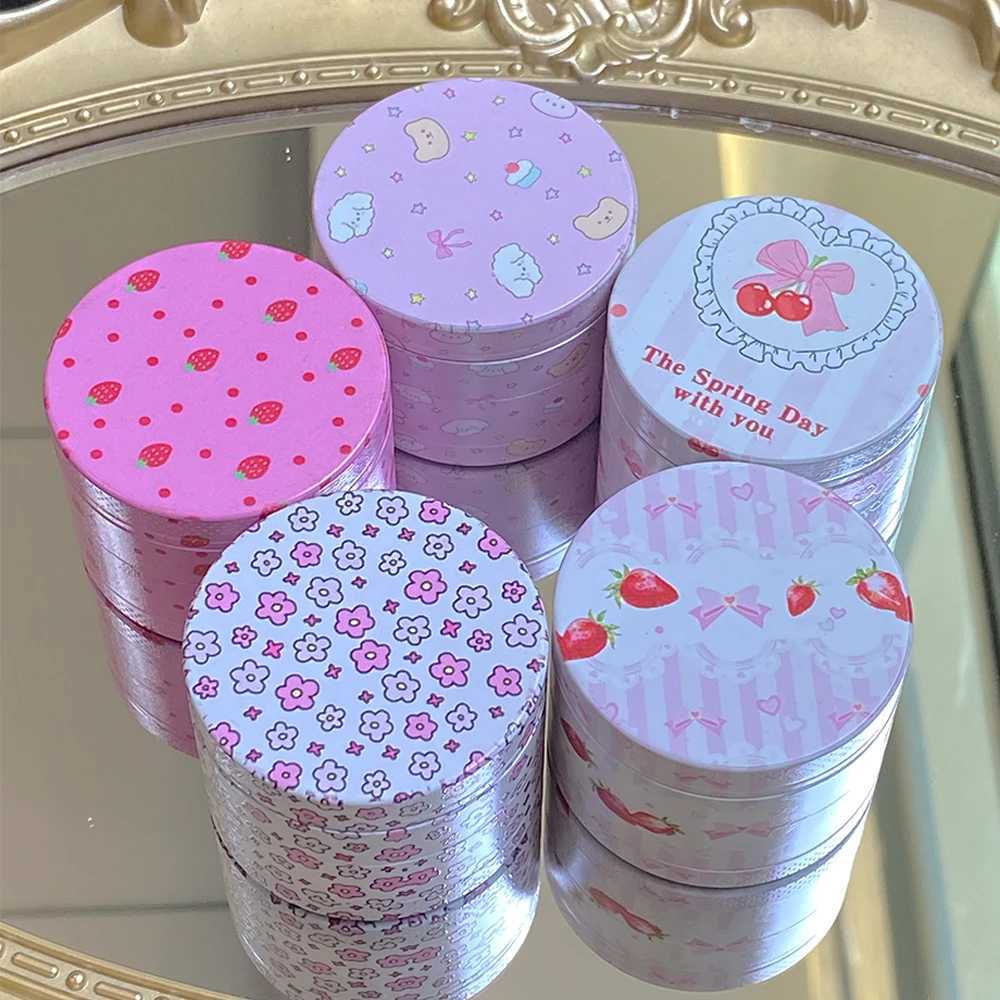 1pcs Pink Grinder Crusher Spice Mill 40mm/50mm Smoking Accessories Girly Gift Birthday PresentXJ250116