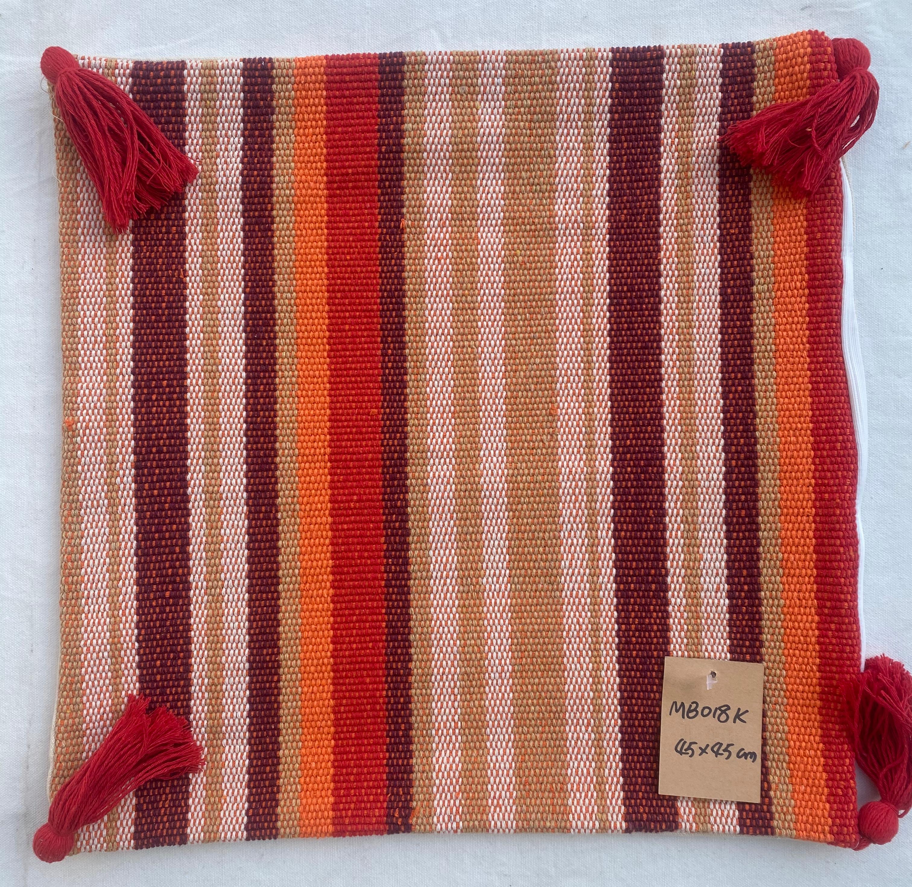 Sofa Cozy Upgrade: Brightly Colored, Long-Lasting Hand Weaving Cushion Slipcover