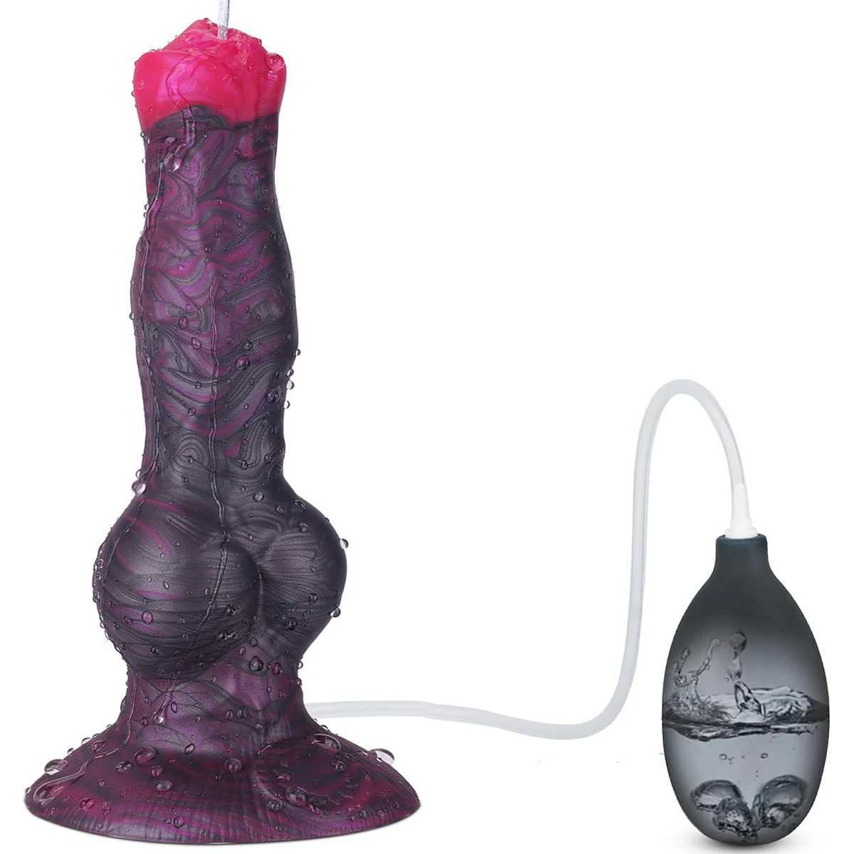 Autres éléments de beauté de la santé Animal éjaculation de chevaux Dildo Monster Pénétration anal plug pénis sy adulte homme s t monstre anal go