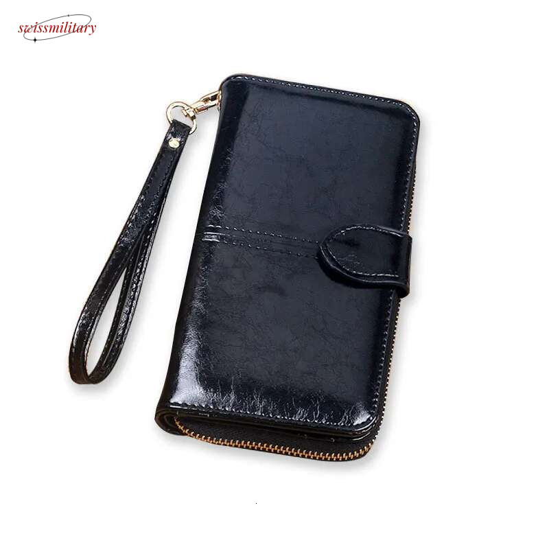 Wallets Pu Leather Women Purses Fashion Women's Wallet Money Coin Holder Long Female Purse Zipper swissmilitary