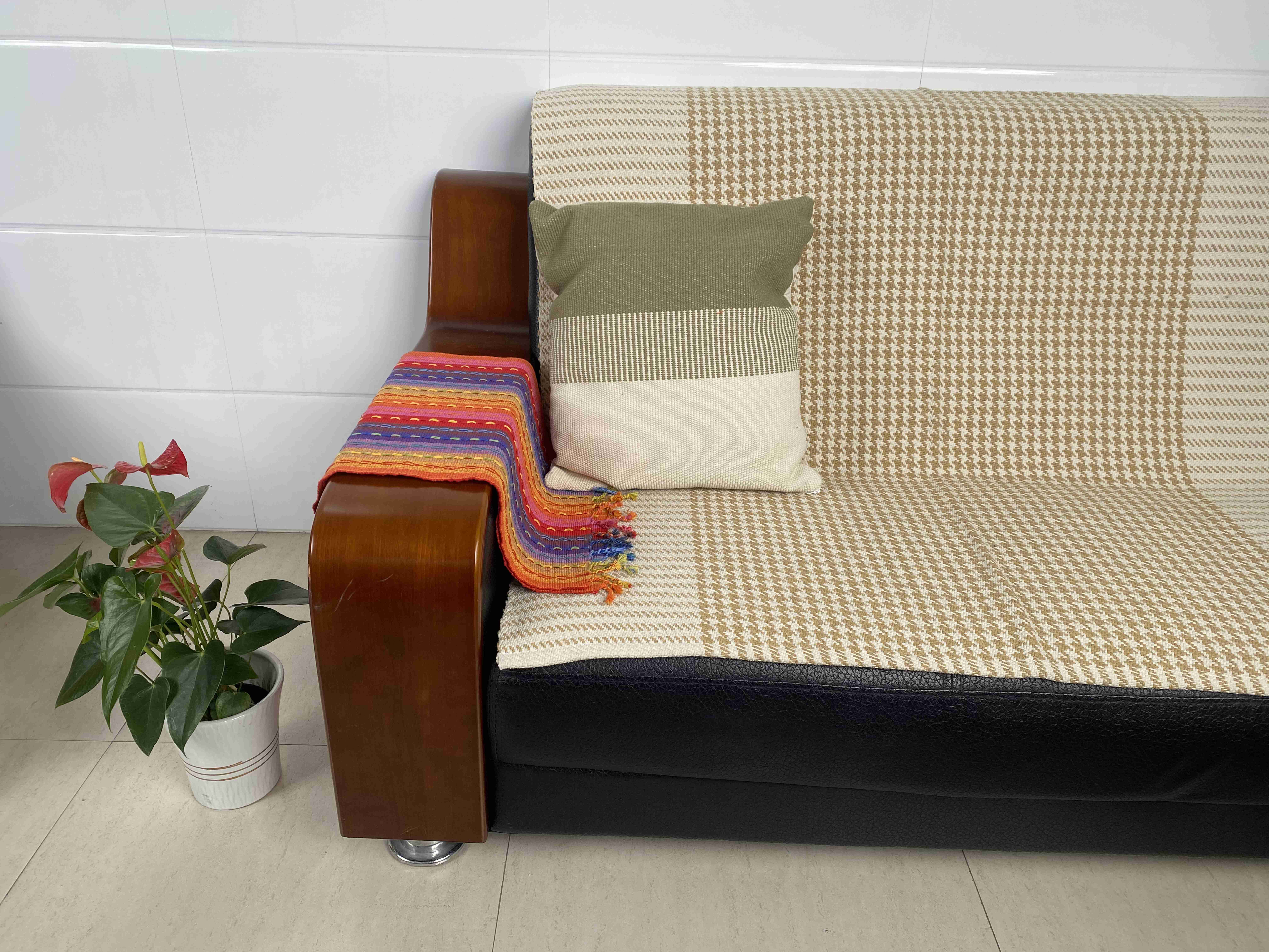 Natural Textured Versatile Fabric Cushions - Ideal for Stylish Living Spaces