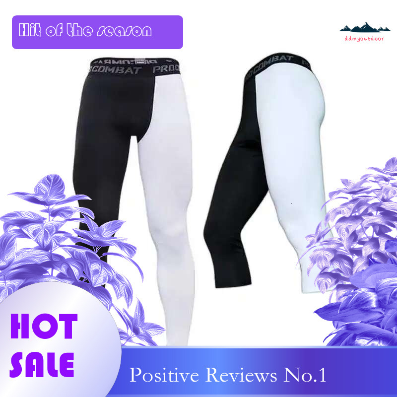 Ddmytiger China Domestic Men Running Tights GYM Student Boy Pants Male Basketball Football Soccer Fiess Workout Exercise Sport Cropped Legging Ddmytig