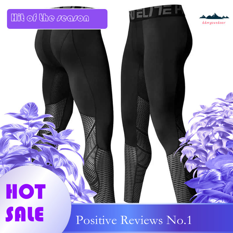Ddmytiger China Domestic Men Running Tights Compress Yoga Pants GYM Fiess Leggings Workout Basketball Exercise Train Sports Clothing UX Ddmytiger