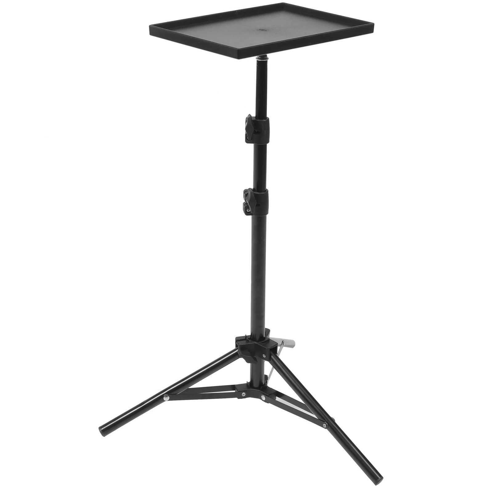 Universal Projector Tripod Stand Adjustable Height Tabletop Floor Projector Stand Bracket Camera Laptop Platform Holder Z250116
