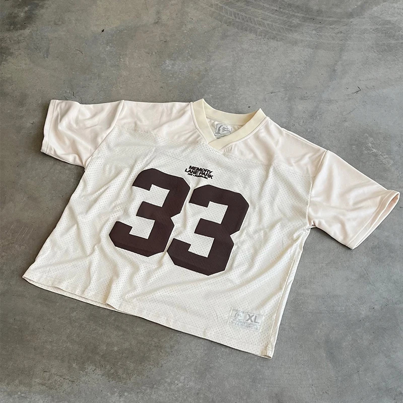Y2K T-shirt mens American style letter printing hip-hop short sleeved T-shirt Harajuku trend couple top streetwear 250110