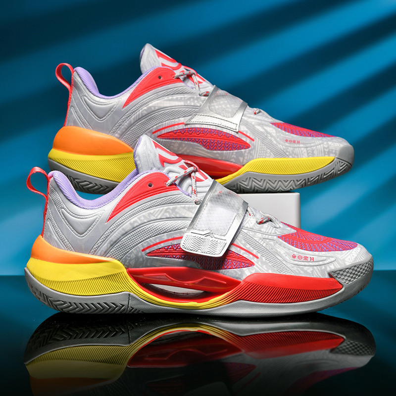 High quality basketball shoes 2025 new Men's and women's mesh surface breathable wear training shoes Rubber soft soled student outdoor sport