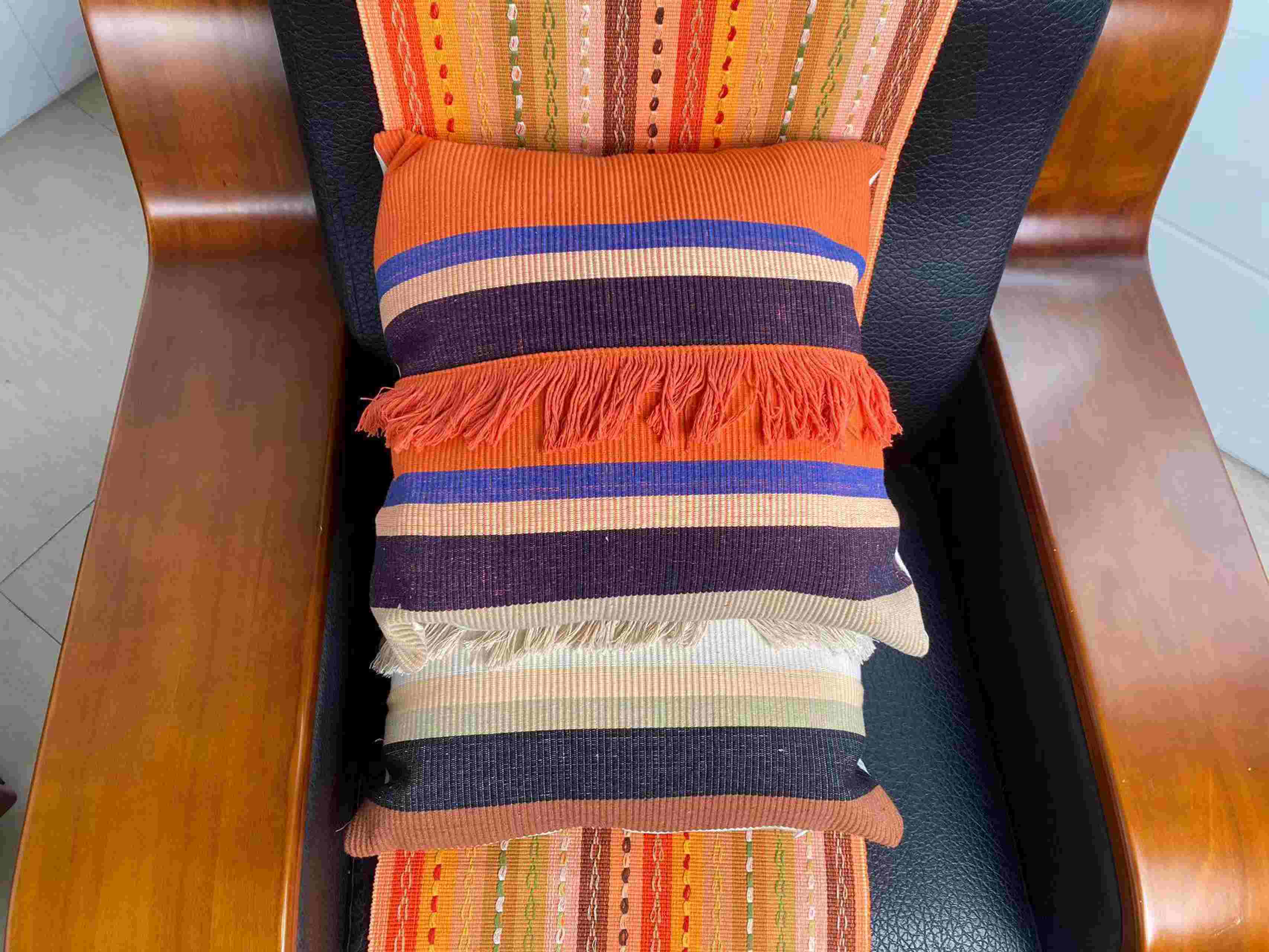 Elegant Natural Texture Fabric Cushion Covers - Versatile Design for Living Roomsn