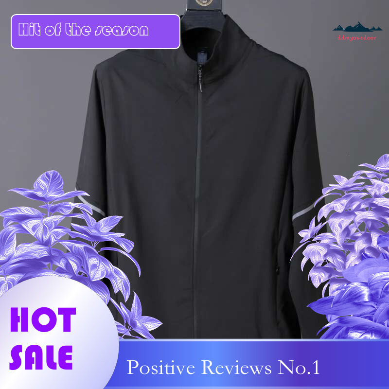 Ddmyoutdoor China Domestic Spring Autumn Windbreaker Men Jacket Run Training Workout Cycg Zipper Top Outdoor Windproof Sweatshirts Causal Man Sport Co