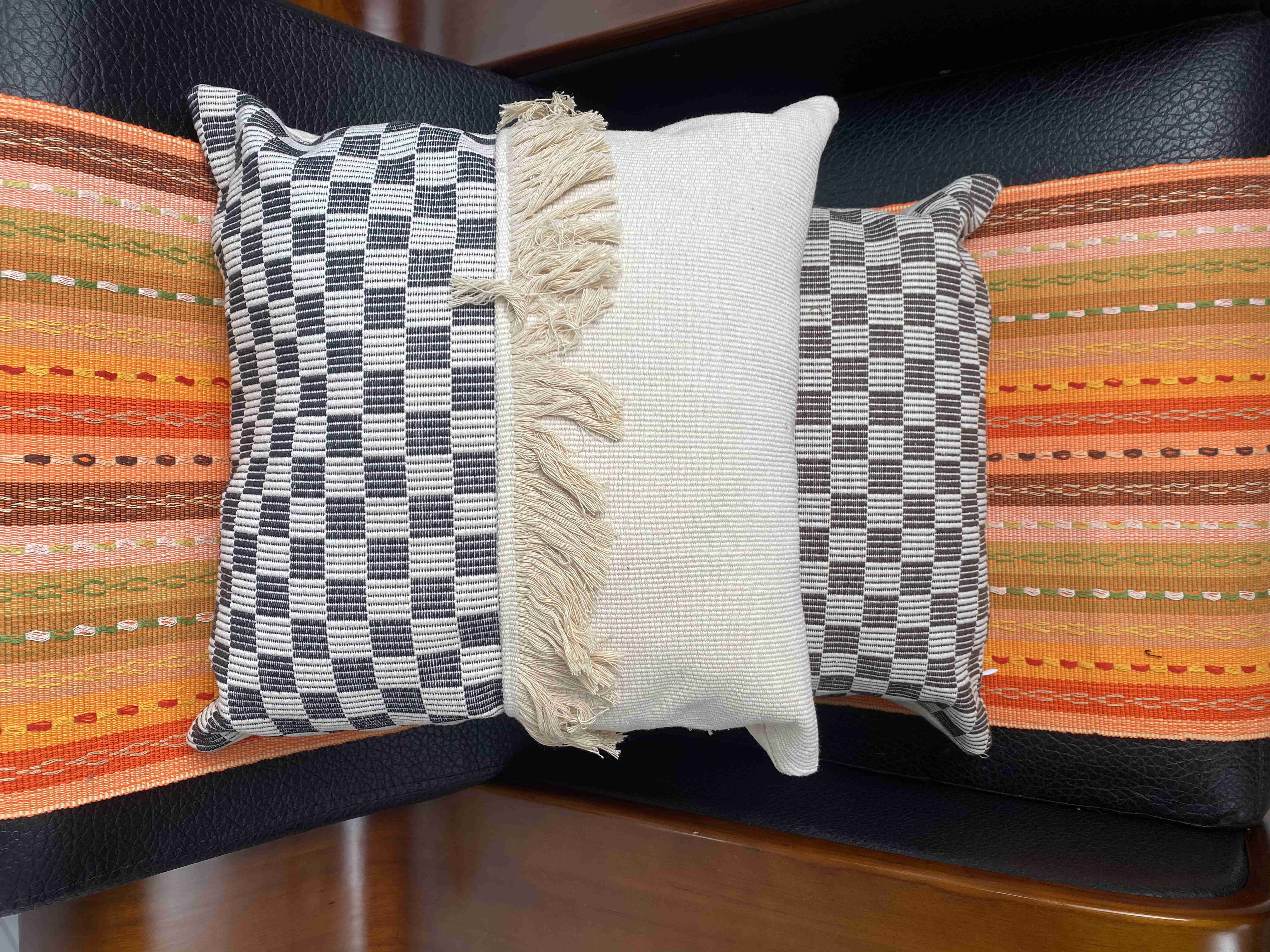 Natural Textured Versatile Fabric Cushions - Perfect for Modern Living Room Decor