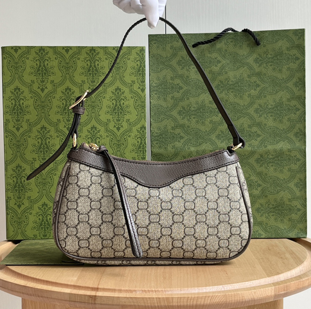Ophidia Designer Underarm Mini Canvas Crossbody Bag for Women - Luxury Brand Handbags 735145 FB