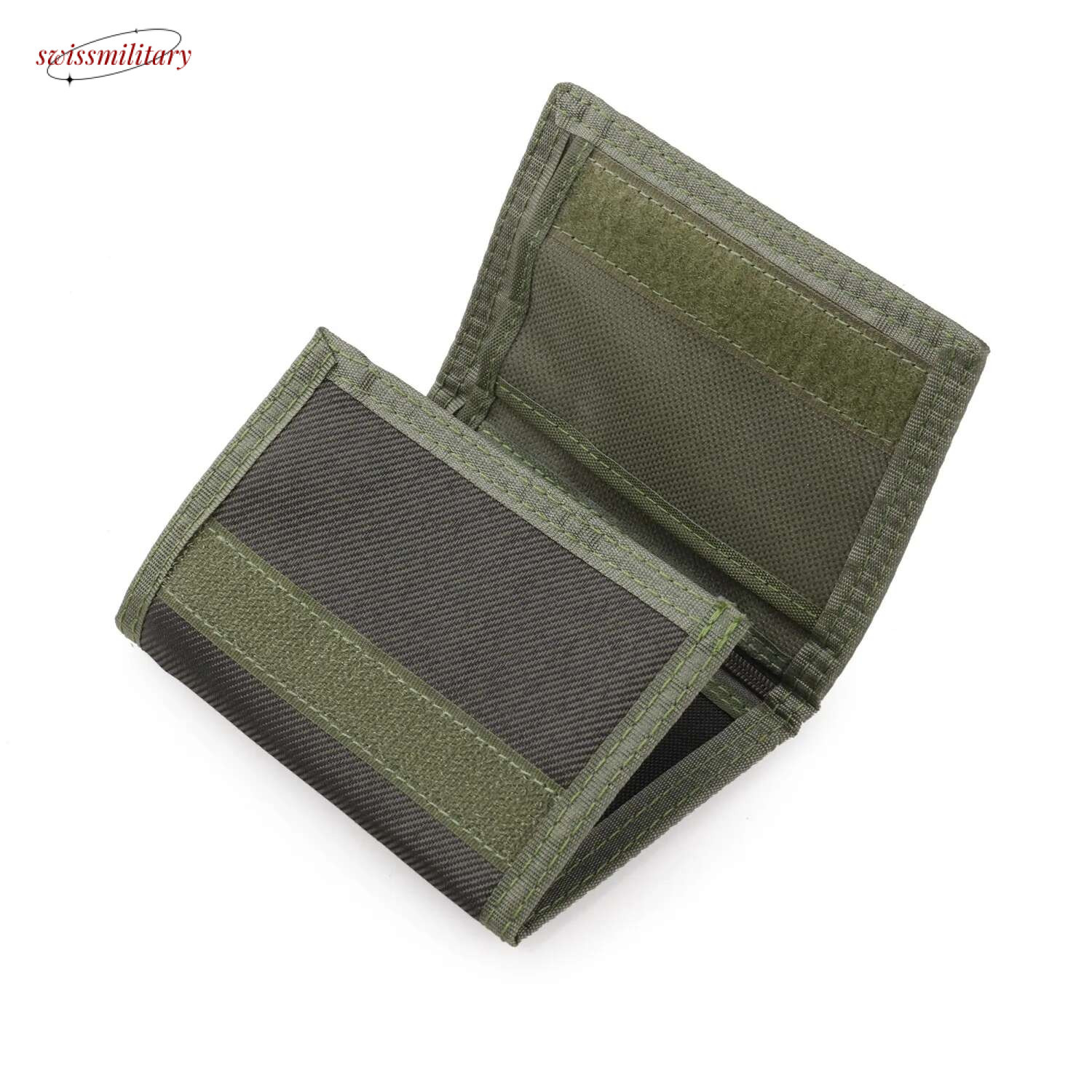 Durable Oxford Cloth Short Trifold Men's Boys Wallets Purse with Coin Pocket Fashion Students Leisure Money Folder Bank Card Bag swissmilitary