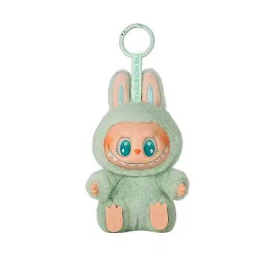 Dolls High Quality Replica Labub V2 15cm The Monsters Toy Cardiac Macarone Gifts Bag Figure Keychain Y250221GAGN
