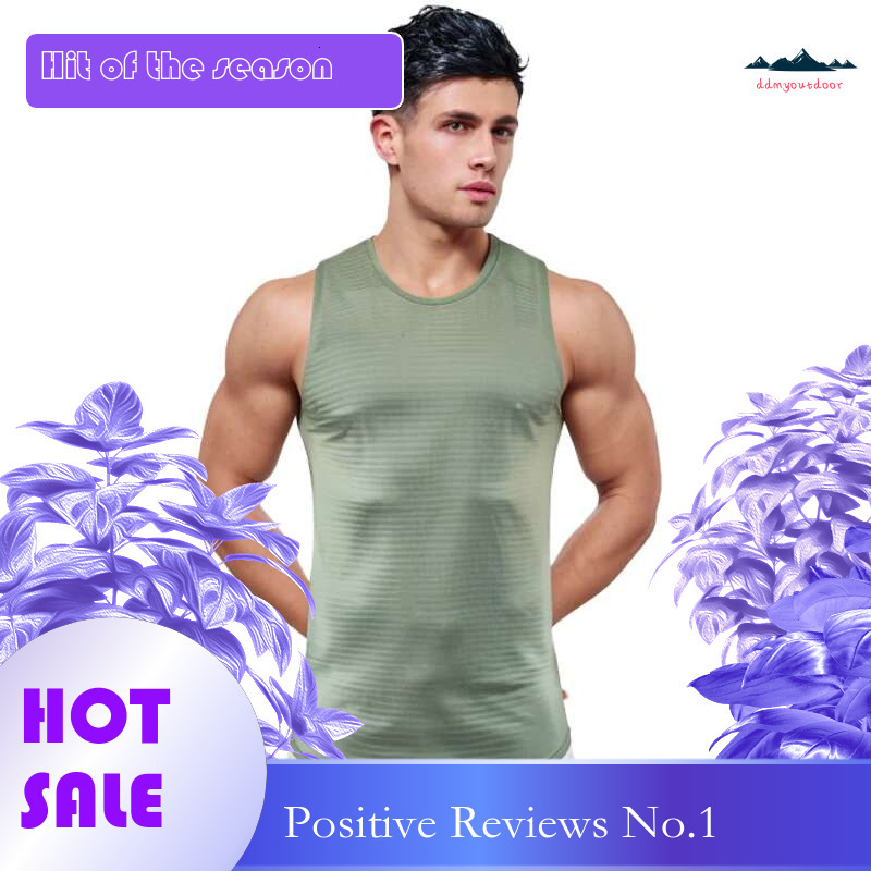 Ddmyoutdoor China Domestic Fiess Men Solid Tank Basketball V Neck Breathable Workout Singlets Sports Quick Dry Muscle Bodybuilding Running Vest