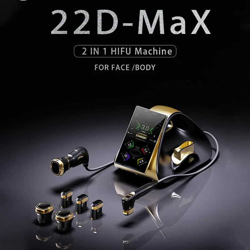 Hot Hot Selling HIFU Focused Ultrasound Anti-Wrinkle Ultrasound Eyes/Neck/Face Lifting Body Slimming Hifu 22D Max Machine For Beauty Salon