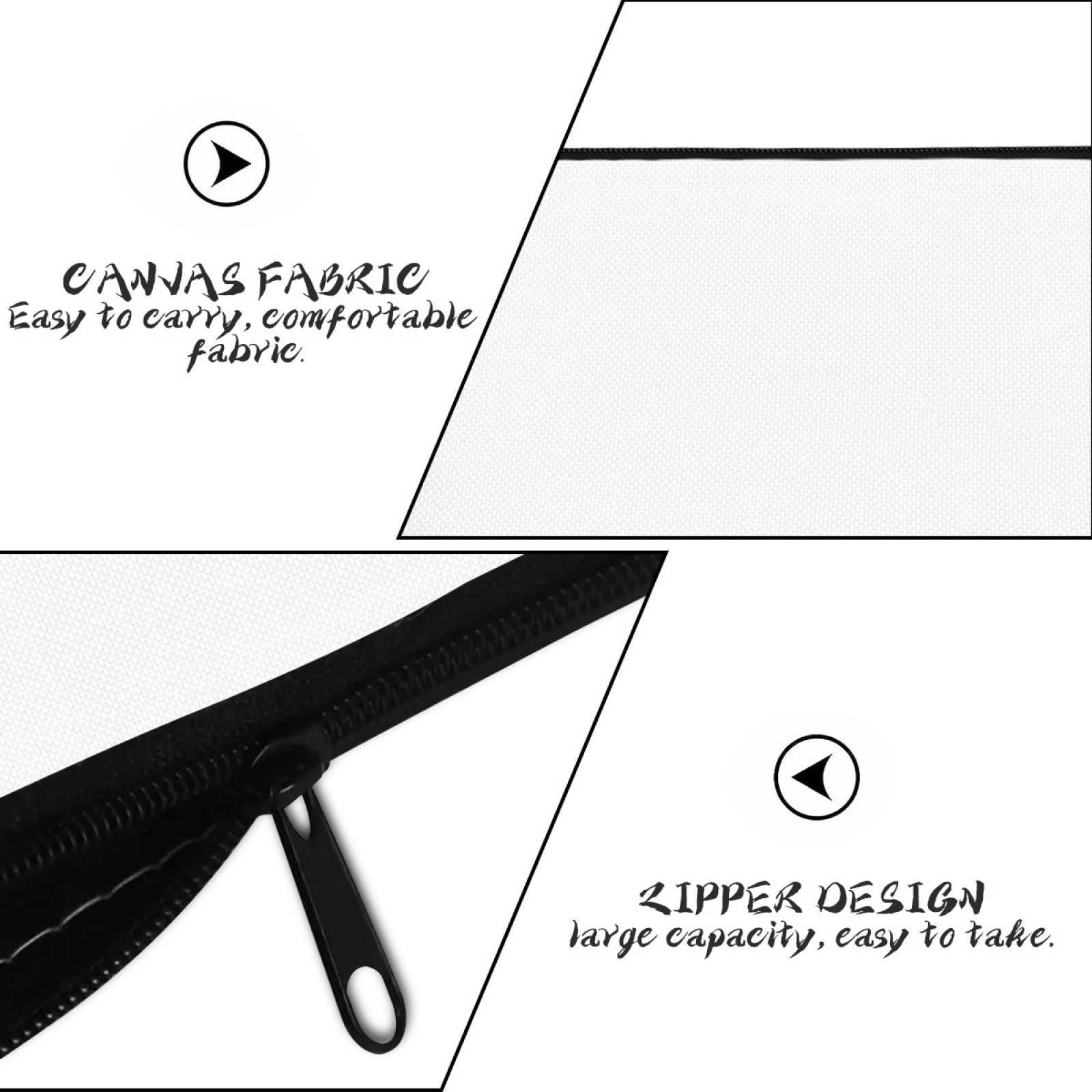 NXY Women Travel Cosmetic Bag Canvas Portable Zipper Box Makeup Bags Female Purses Pencil Case Toiletries Storage Wash Bag 250106