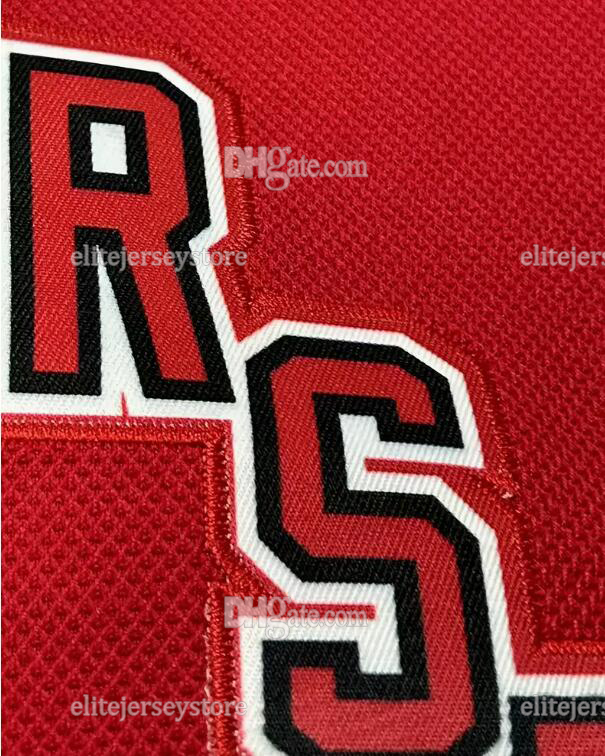 Personalized Custom Hockey Jersey Jack Hughes Hischier Bratt Meier Hughes Allen Embroidered Letter Number Design