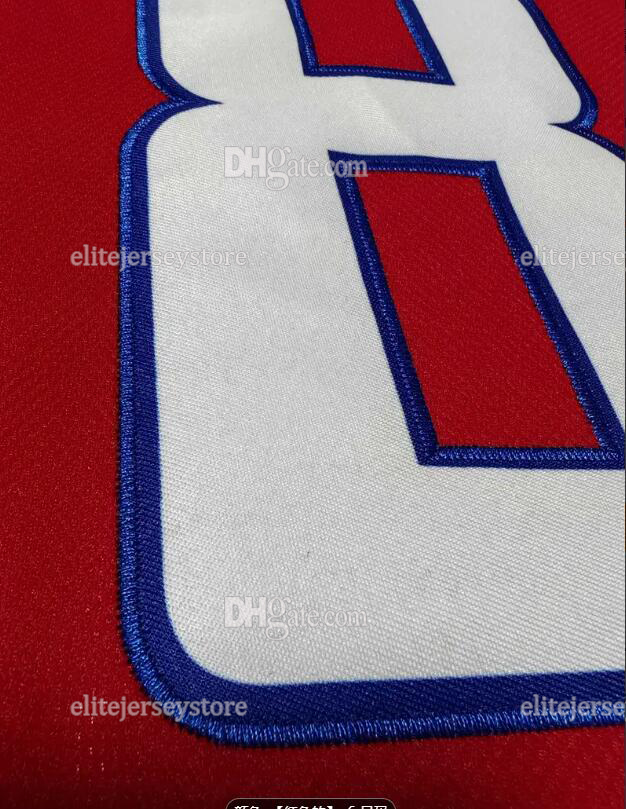 Personalized Custom Alex Ovechkin 2025-26 Red Third Jersey Tom Wilson John Carlson Jakob Chychrun Nicklas Backstrom Strome McMichael Pierre-Luc Dubois