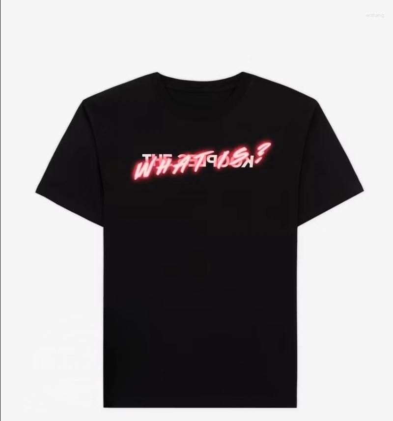 Women's T Shirts 2025 Graphic Printing Kooples Brand Style T-shirt Year Top Clothing Vintage Brands Print Shirt In Tops Tees