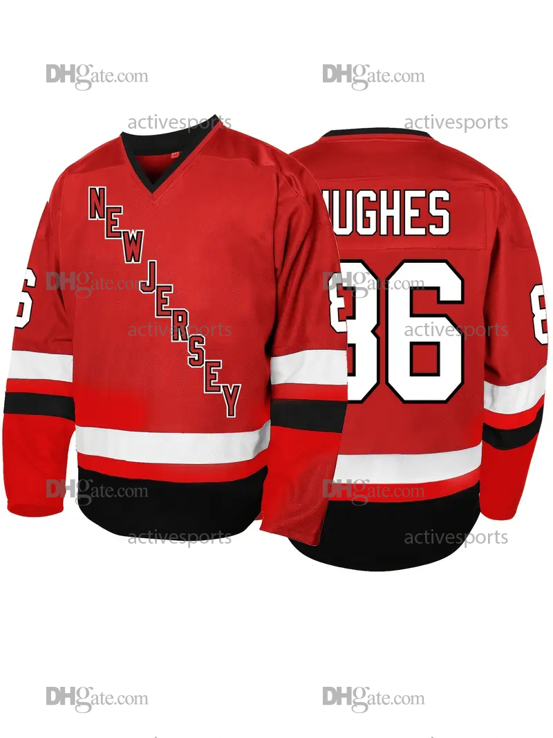 Mens Womens Youth Bratt Jerseys Hughes Hischier Kovacevic Cotter Bastian Palat Stitched Name Number Hockey
