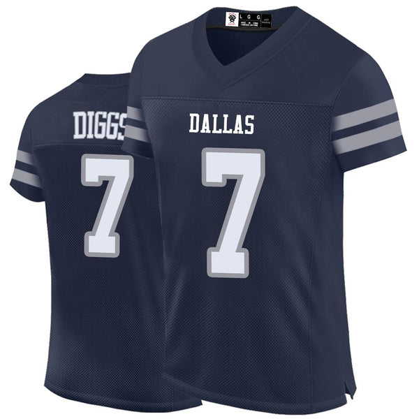88 Lamb Parsons Prescott Diggs Aubrey 2024 Football Jerseys Ferguson Rush Staubach Custom All Stitched Name and Number