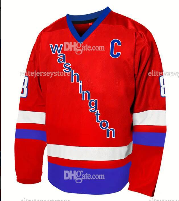 Personalized Custom Alex Ovechkin 2025-26 Red Third Jersey Tom Wilson John Carlson Jakob Chychrun Nicklas Backstrom Strome McMichael Pierre-Luc Dubois