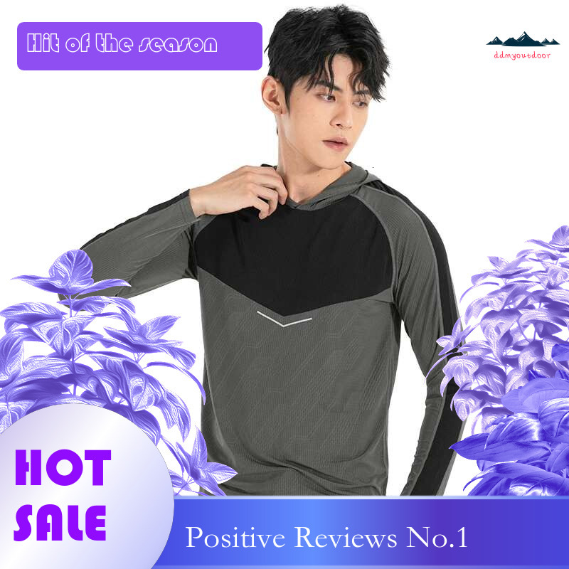 Ddmytiger China Domestic Compression Long Sleeve Sports Running Elastic Slim Hiking Jogging Breathable Bodybuilding Tshirt Thin Men Training Sweatshir