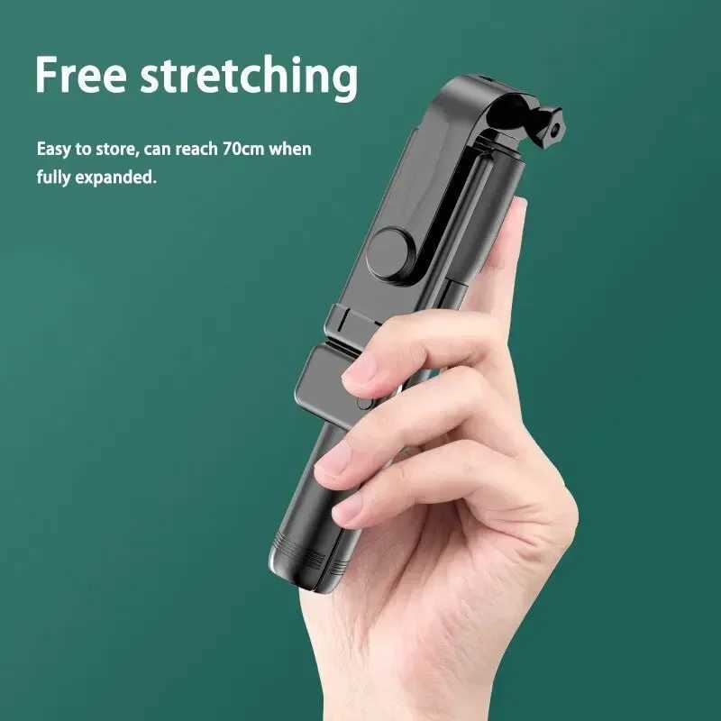 Selfie Stick Tripod with Light Portable Phone Tripod for iPhone 16 15 14 13 12 Pro Max S24 S23 S22 S21 S20 Android Z250116