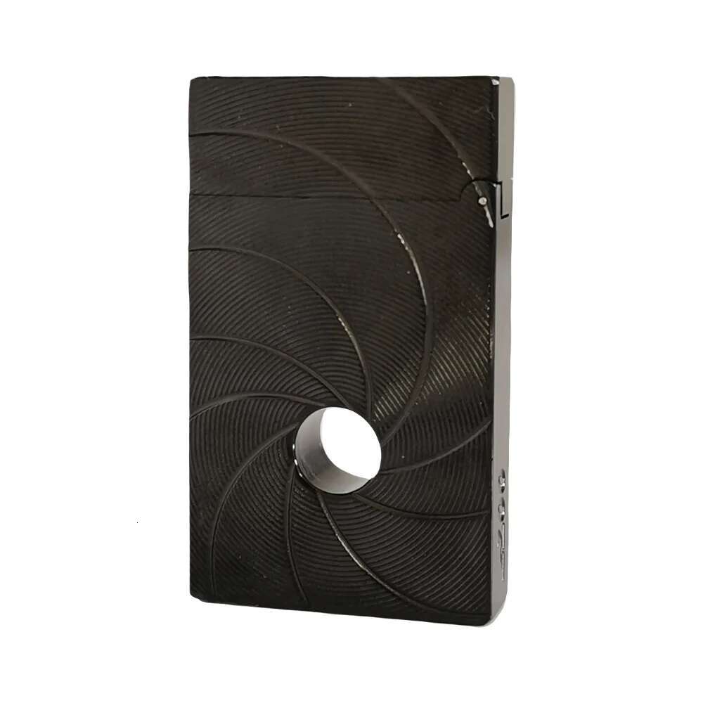 Dupont Gas Lighter Metal Engraving Soft Flame Cigarette Smoking Accessory Man Father Cool Gift Cigar Tools