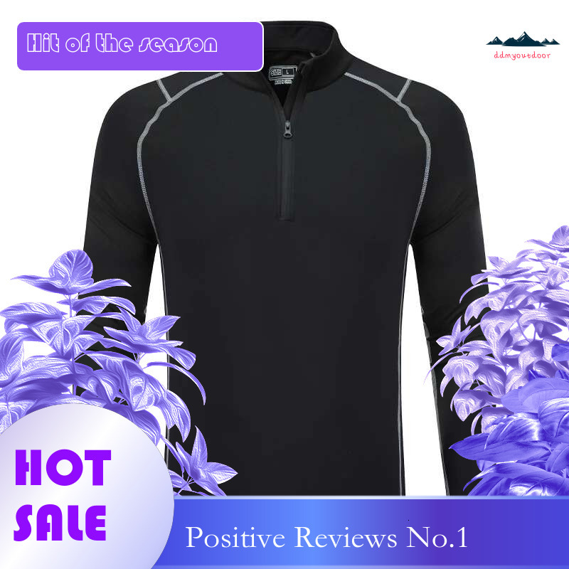 Ddmyoutdoor China Domestic Compression Long Sleeves Cycg Base Layer Sport Tights Underwear Shaping Training Weight Lifting Fiess Men Running Tee