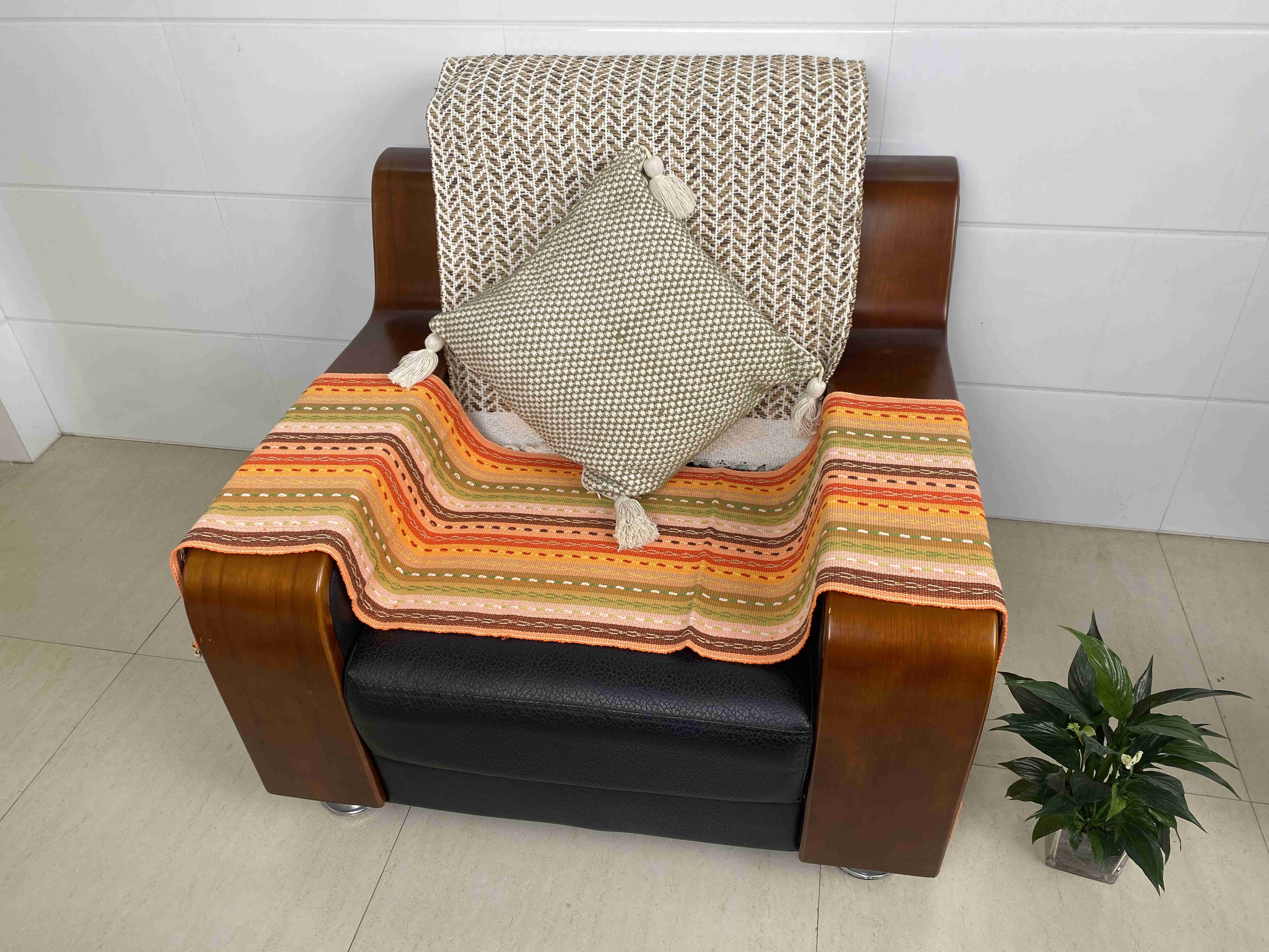 Breathable Handwoven Fabric Pillows Stylish and Long-Lasting Addition for Your Home Decor