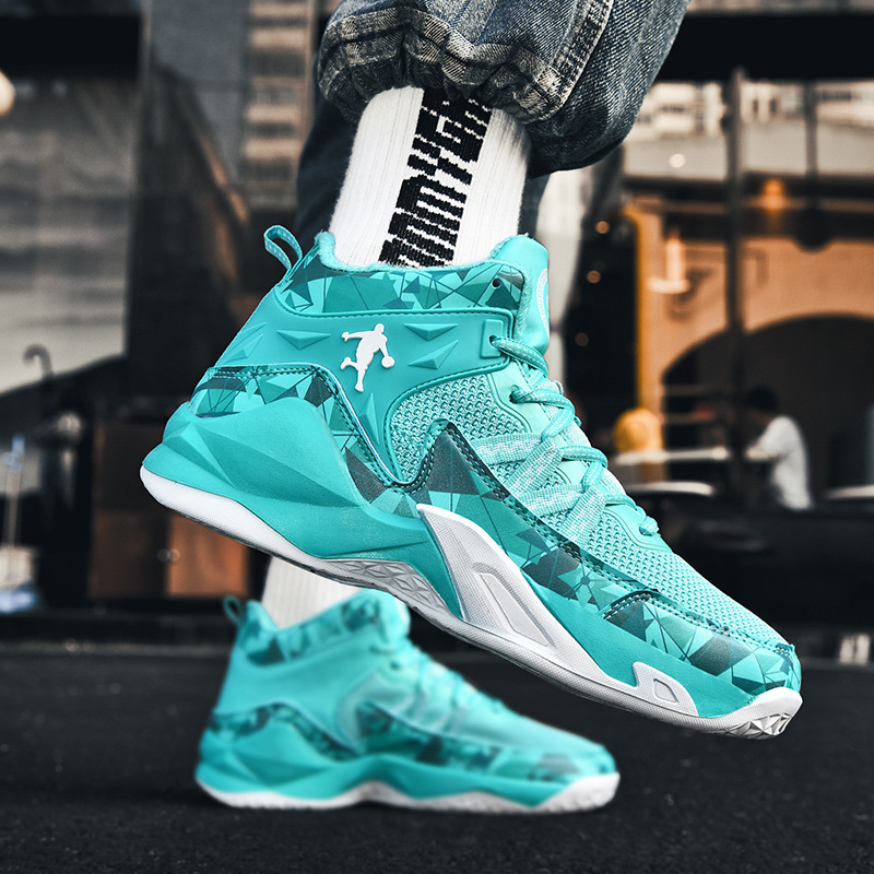 Hot Yuanyang basketball shoes 2025 summer fashion new high-top sports shoes mesh breathable training shoes for men and women