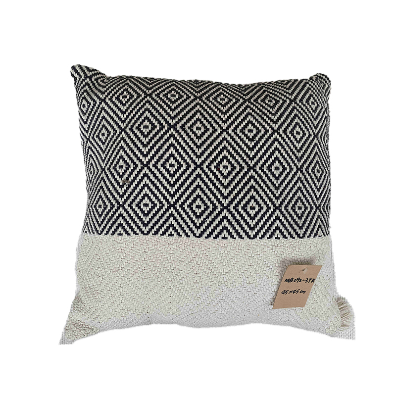Versatile Chic Fabric Cushions for Living Rooms - Durable Natural Texture Finishes