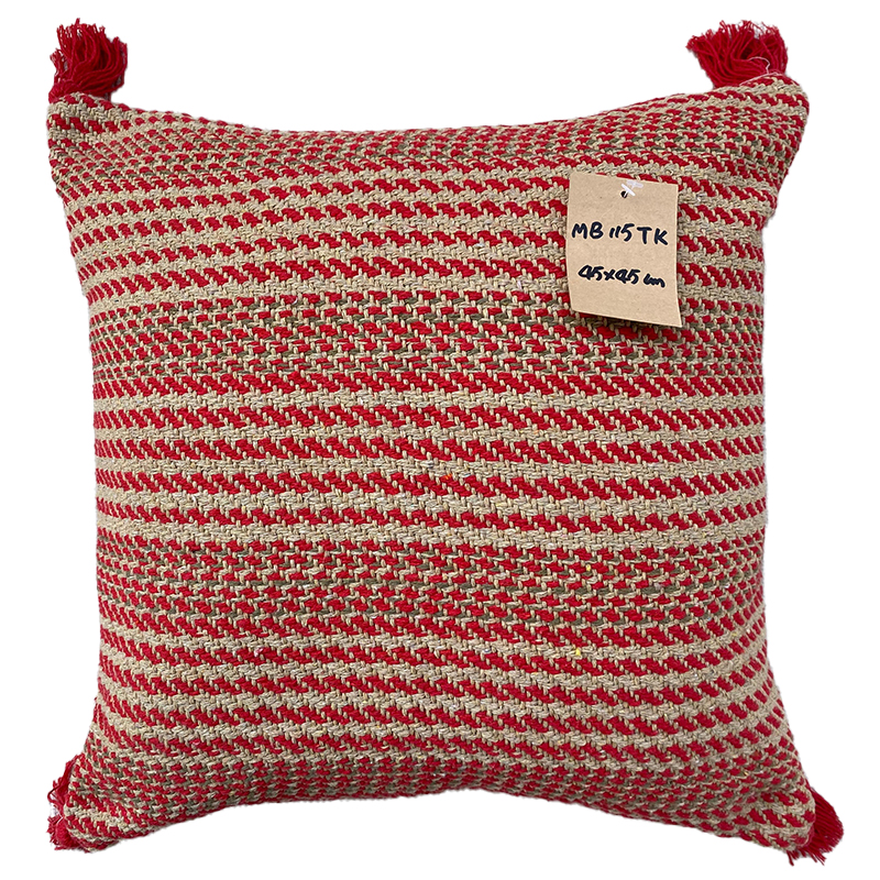 Natural Textured Fabric Cushion Covers Stylish Addition for Your Comfortable Living Space