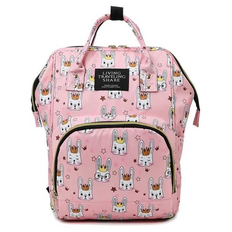 Fashion Nappy Backpack Bag Mummy Large Capaci Bag Mom Baby Multi-Function Waterproof Outdoor Travel Diaper Bags for Baby CareXJ250117