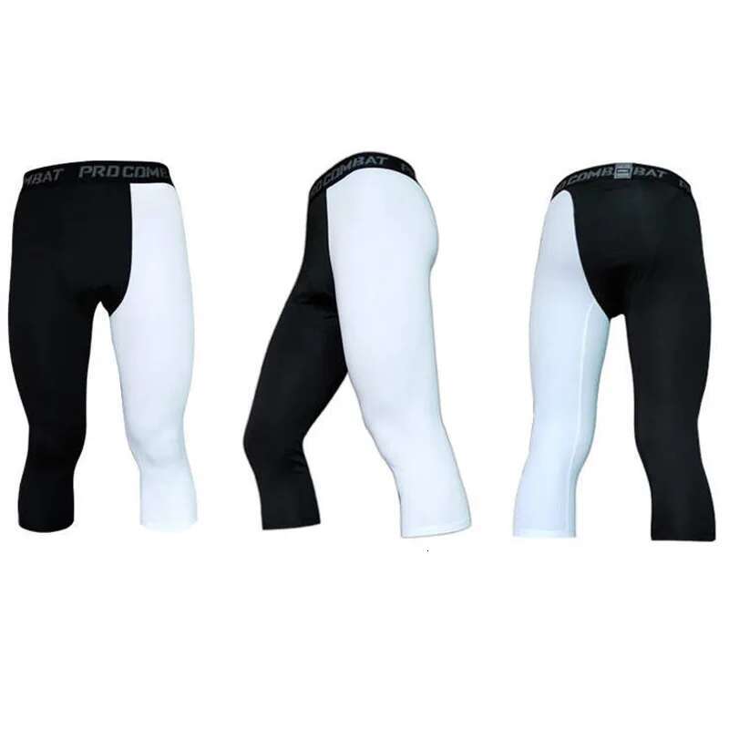 Ddmytiger China Domestic Men Running Tights GYM Student Boy Pants Male Basketball Football Soccer Fiess Workout Exercise Sport Cropped Legging Ddmytig