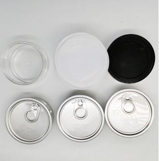 30ML 50ML 100ML Press Jars Cans Packaging OEM Labels Transparent Food Container