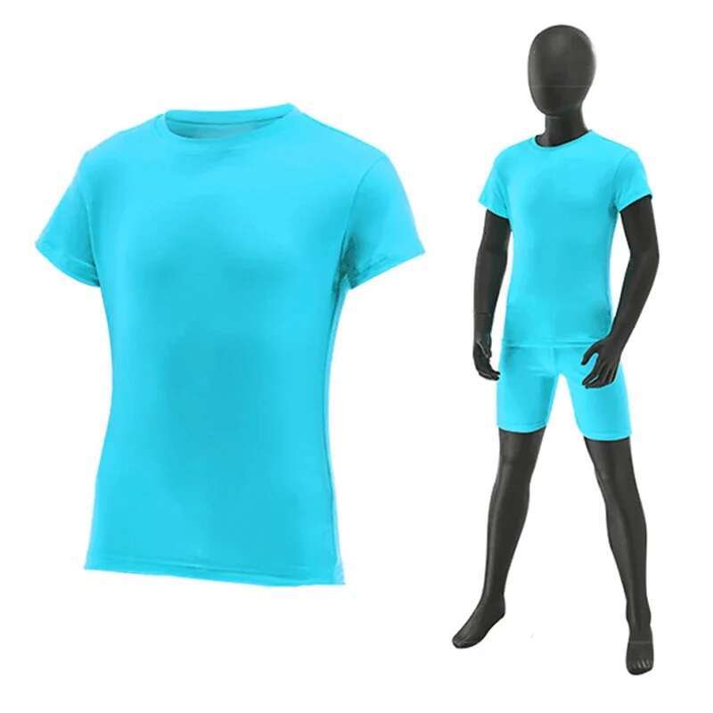 Ddmytiger China Domestic Kids Quick Dry Short Sleeve GYM Fiess Tops Tee Children Girl Boy Sport Running Football Skiing Exercise Basketball T Shirt J 