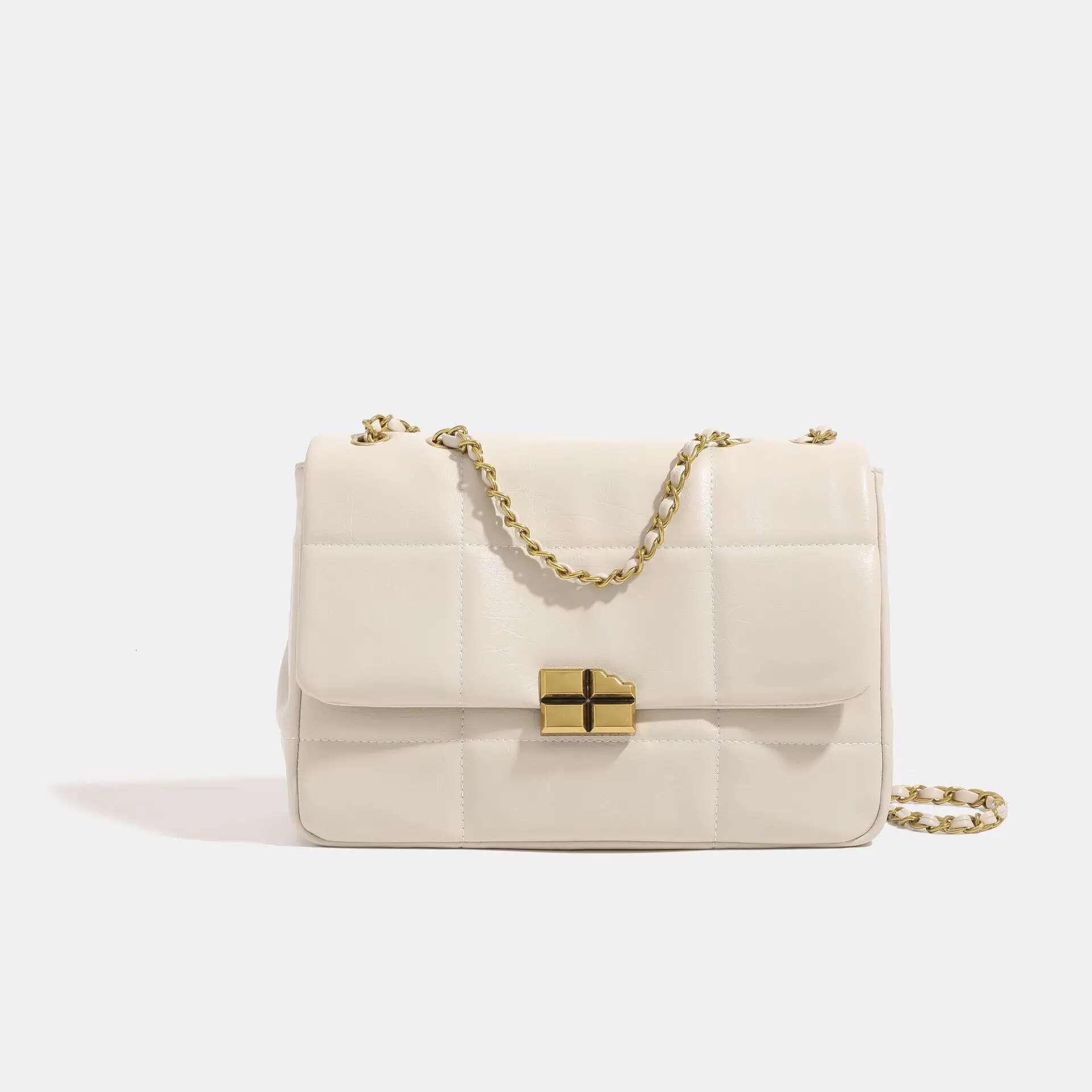 Maxdutti Quilted Dia Chain For Women New Soft And Smart Underarm Retro Versatile One Shoulder Crossbody Bag