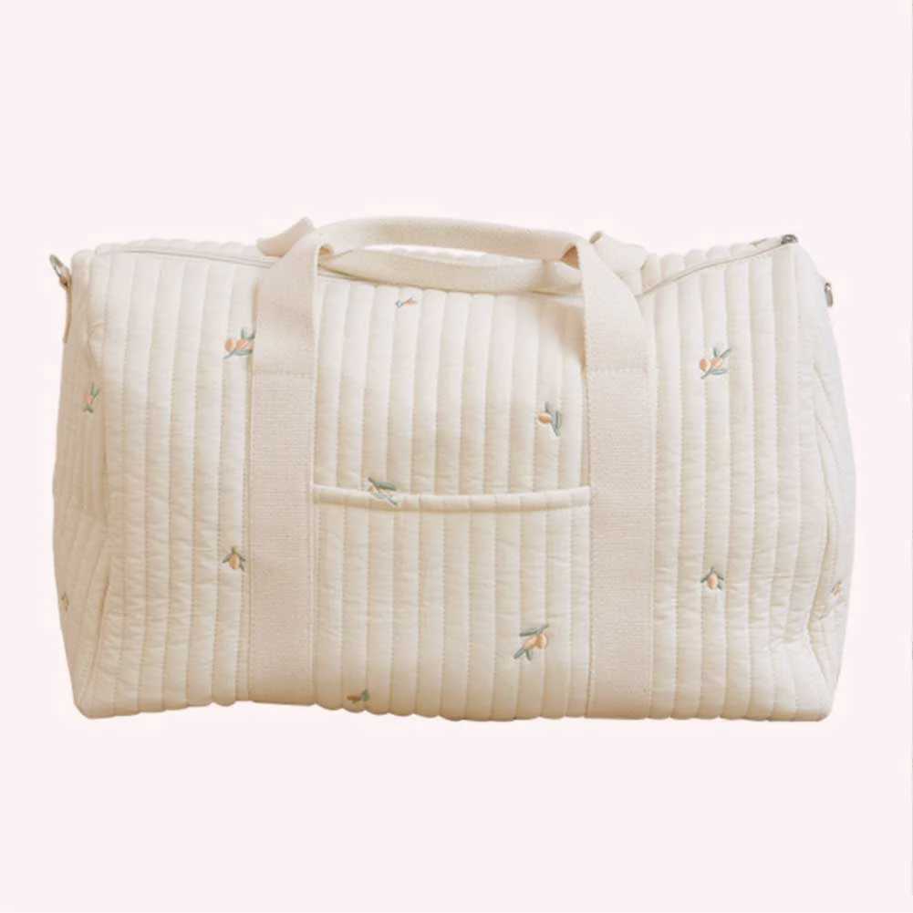 Baby Diaper Bag Embroidered Shoulder Bag Cute Messenger Bag Mom Bag Storage Bag Luggage Tote Bag for TravelXJ250117