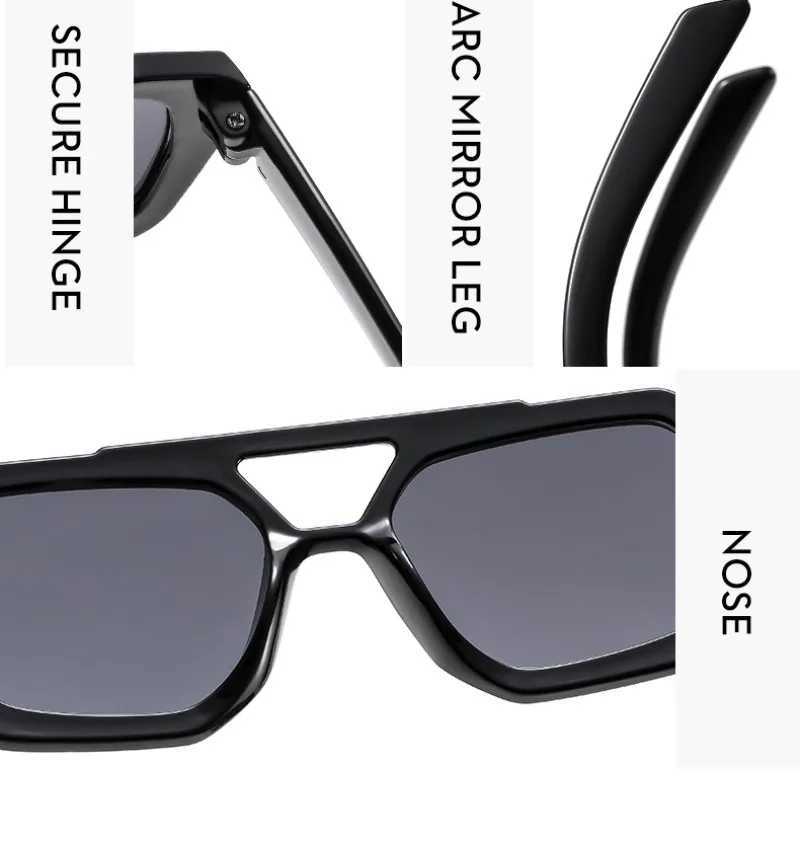 Vintage Square Sunglasses Woman Brand Mirror Sun Glasses Female Black Yellow Fashion Can Colors Eyewear UV400 Sunglasses W250116