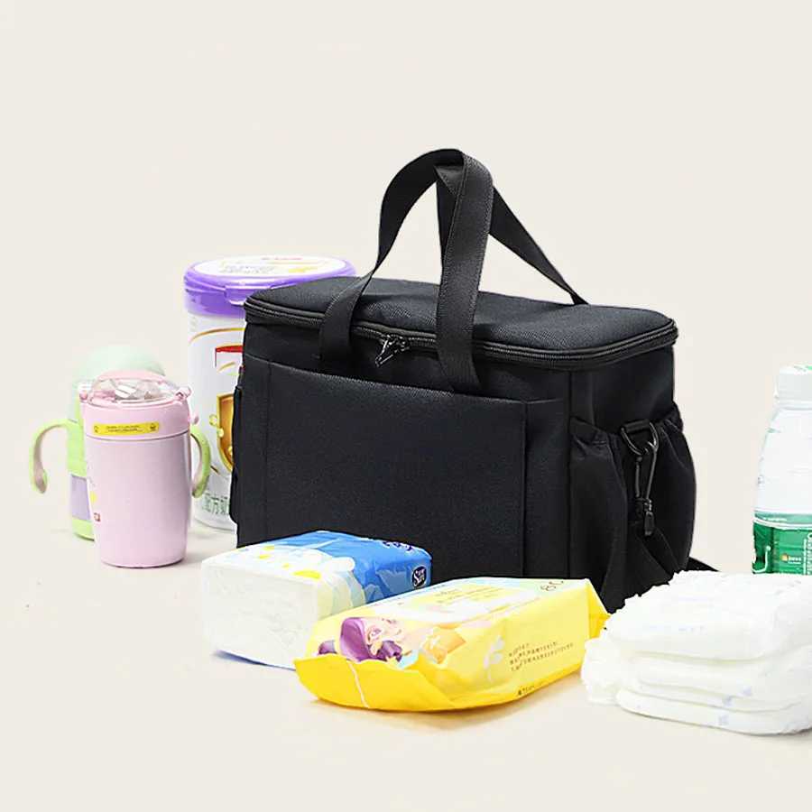 Baby Stroller Storage Bag Mummy Large Capaci Travel Hanging Bag Phone Bottle Holder Pram Diaper Bags Baby Stroller AccessoriesXJ250117