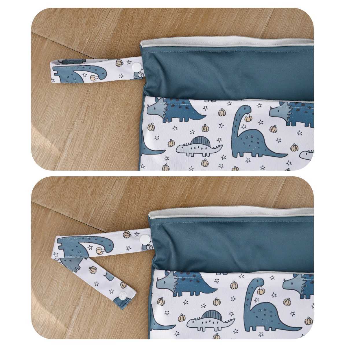 Elinfant Polyester Waterproof Diaper Bag Large Capaci Wet/Dry Bag For HalloweenXJ250117
