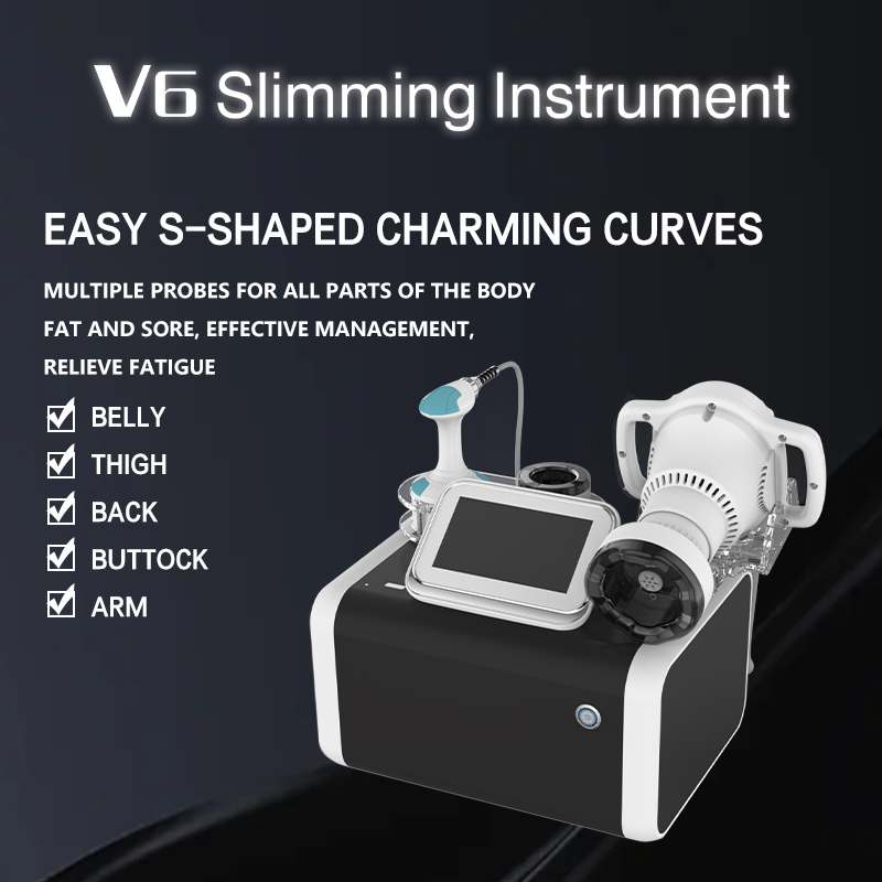 2025 Trending 40K Ultrasonic Cavitation Body Slimming Butt Tightening V6 Vela Vacuum Roller Skin Rejuvenation Face Firming Body Shape Instrument