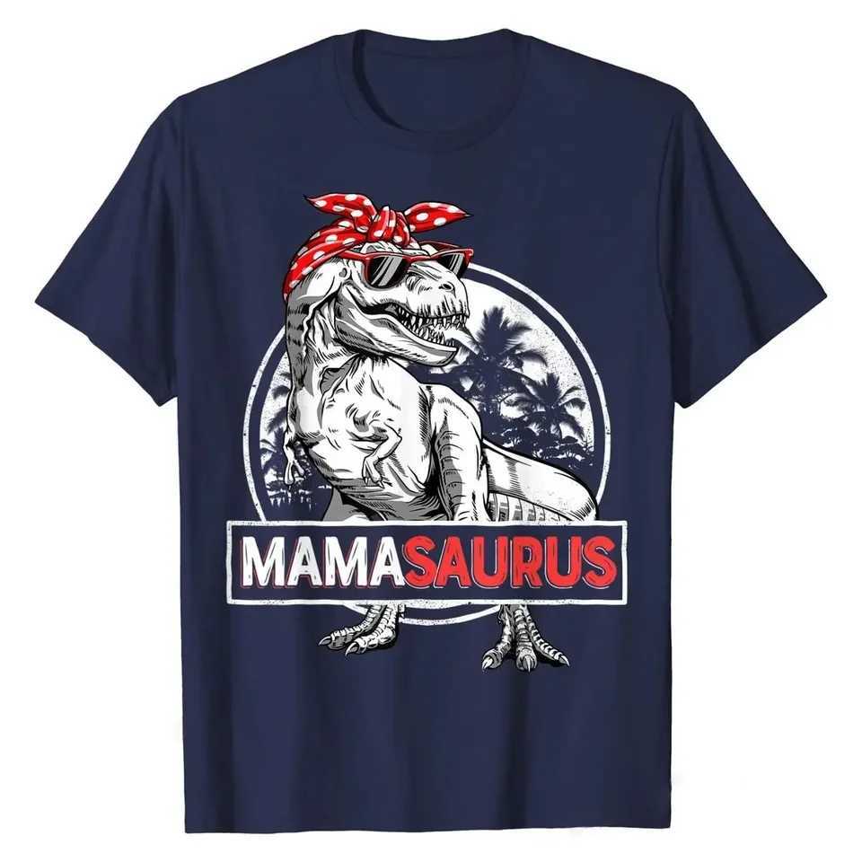 Papasaurus T shirt T rex Papa Saurus Dinosaur Men Dad Daddy Classic Cotton Boy Tops Tees Crazy Faddish T Shirts StreetwearXJ250117