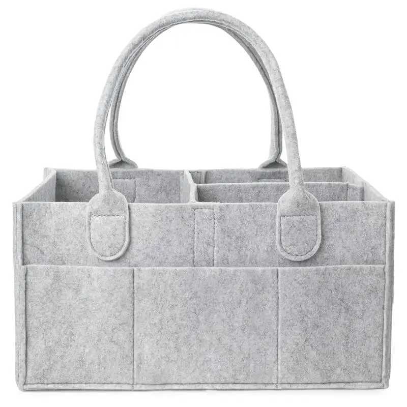 Felt Baby Diaper StorageBag Portable Childcare Felt Diaper Storage Bag Multi-functional Portable Storage Bag For Mothers 1PCXJ250117