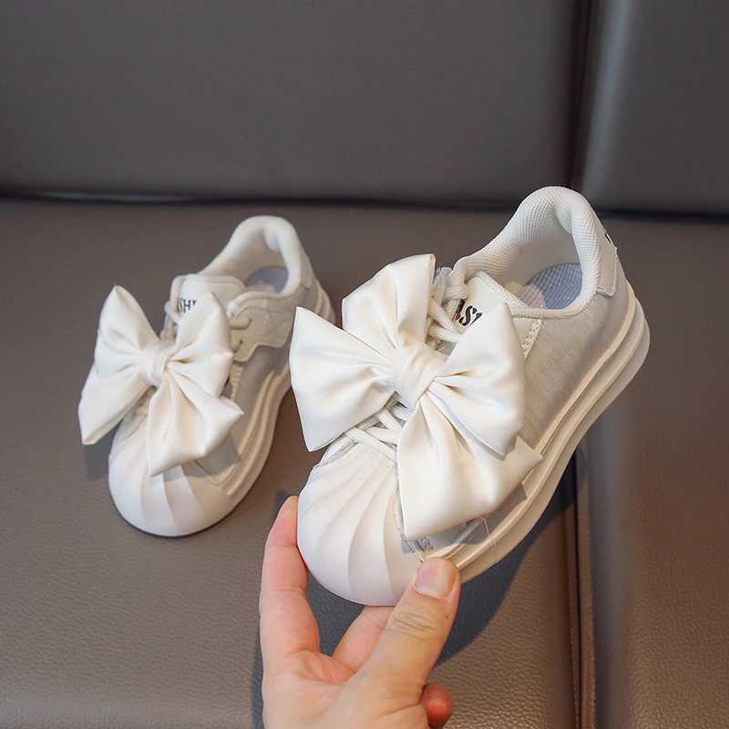 Athletic Outdoor Girl Sneakers 2024 Spring and Autumn Sweet Shoes Breathable Versatile Princess Sneakers Comfortable Casual ShoeY250116LRD9